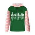 thumbnail image 3 of Aimik Hanes Up to 65% off Clearance Men's Ugly Christmas Sweatshirt Hoodie - Funny and Tacky Stripe Christmas Sweaters Hoodies for Men, 3 of 3