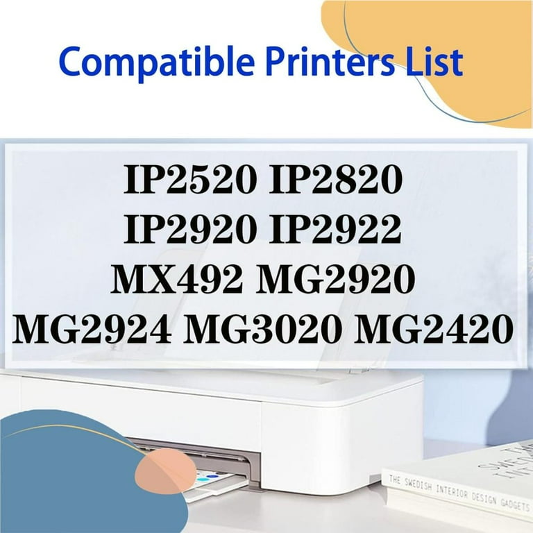 Inchiostro Ricarica Cartucce Stampante Canon Pixma Mp280 Pg 510 - Foto 12