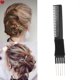 thumbnail image 2 of Hair Lift Combs with Metal Prongs for Women Girls Salon Teasing Back Combs in Black with Metal Lift Hairstyle Comb, 2 of 4