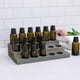 thumbnail image 2 of Estante de exhibición para Aceites Esenciales, Tiene 3 Niveles, Esta Hecho de Madera Gris y Tiene Capacidad para 17 Botellas, 2 of 7