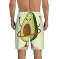 thumbnail image 6 of KLL Avocado1 for Men's 1-Pack Shorts,Sleep Pajama Shorts for Men Soft Pj Shorts Men's Pajama Bottoms Sleepwear -XX-Large, 6 of 7