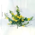 thumbnail image 4 of 2PACK Artificial Hanging Fake Flowers Plants for Outdoor Spring Decoration, Faux Silk Flower UV Resistant Morning Glory for Home Porch Patio Garden Balcony Yard Look Real, 4 of 6