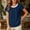 Navy, variant on Light Blue Going Out Tops for Women Trendy Summer Crew Neck Casual Pull-On Pullover T-Shirts Tops for Women Trendy,S