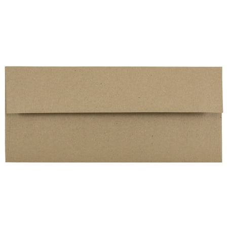 UPC: 0609465304922 | JAM Paper & Envelope No. 10 Envelopes  4 1/8 x 9 1/2  Brown Kraft  1000/Carton