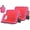 Pink, variant on Oswerpon Heated Stadium Seats for Bleachers with Back Support 25" Extra Wide Cushion Bleacher Seats Foldable Stadium Chair Seating for Outdoor Sports