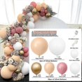 thumbnail image 1 of Pink DIY Balloon Garland Arch Kit for Birthday Party, Christmas, and Home Decorations - 105 Pcs_Perfect Gift, 1 of 5