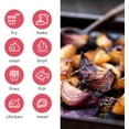 thumbnail image 3 of SUR LA TABLE KITCHEN ESSENTIALS 4-in-1 Compact 5-Quart Basket Air Fryer with Window for Easy Viewing, Digital Touchscreen Display with 8-Presets, Air Fry, Bake, Roast, Broil in Minutes, 1500w, 3 of 7