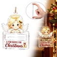 thumbnail image 2 of Christmas Cash Gift Holder Ornament, Crystal Clear Christmas Money Holders for Cash, Funny Holiday Xmas Tree Hanging Ornaments Decor, 2 of 7