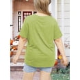 thumbnail image 3 of Anbech Hocus Pocus Halloween Shirts for Women Plus Size Holiday Tshirt Graphic Short Sleeve Tops, 3 of 4