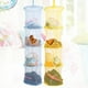 thumbnail image 5 of Almacenamiento colgante de malla, 4 compartimentos, bolsa organizadora de juguetes para niños, bolsa organizadora para secadora de ropa, cesta de red 2 uds Scienceny  JJ24028-01×2, 5 of 7