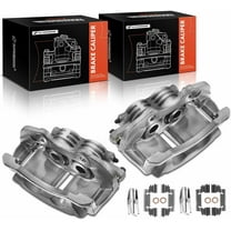 A-Premium Silverado Avalanche Sierra Yukon Escalade Disc Brake Caliper Assembly, 2 Count