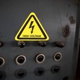 thumbnail image 2 of Adhesivo de advertencia de alto voltaje Etiqueta de peligro de descargas eléctricas Calcomanía de advertencia, 2 of 8