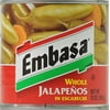 EMBASA Jalapenos, Whole, 12 oz