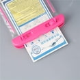 thumbnail image 4 of Bolsas luminosas impermeables para teléfono con pantalla táctil para buceo a la deriva (rosa roja) Sywqhk Para Estrenar, 4 of 6