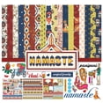 thumbnail image 1 of Inkdotpot Indian Asian Theme Collection Double,Sided Scrapbook Paper Kit Cardstock 12"x12" Card Making Paper Pack Of With Sticker Sheet - 16 Pages - Multicolor, 1 of 4
