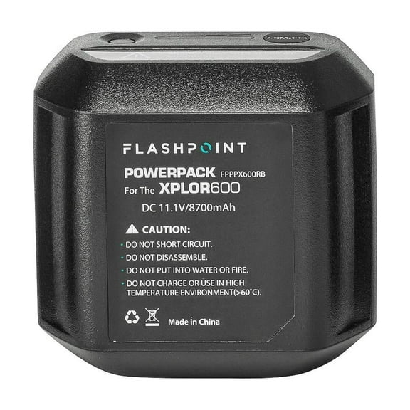 Flashpoint Battery Power Pack Unit for the XPLOR 600 /600 SE Series Monolight (WB87)