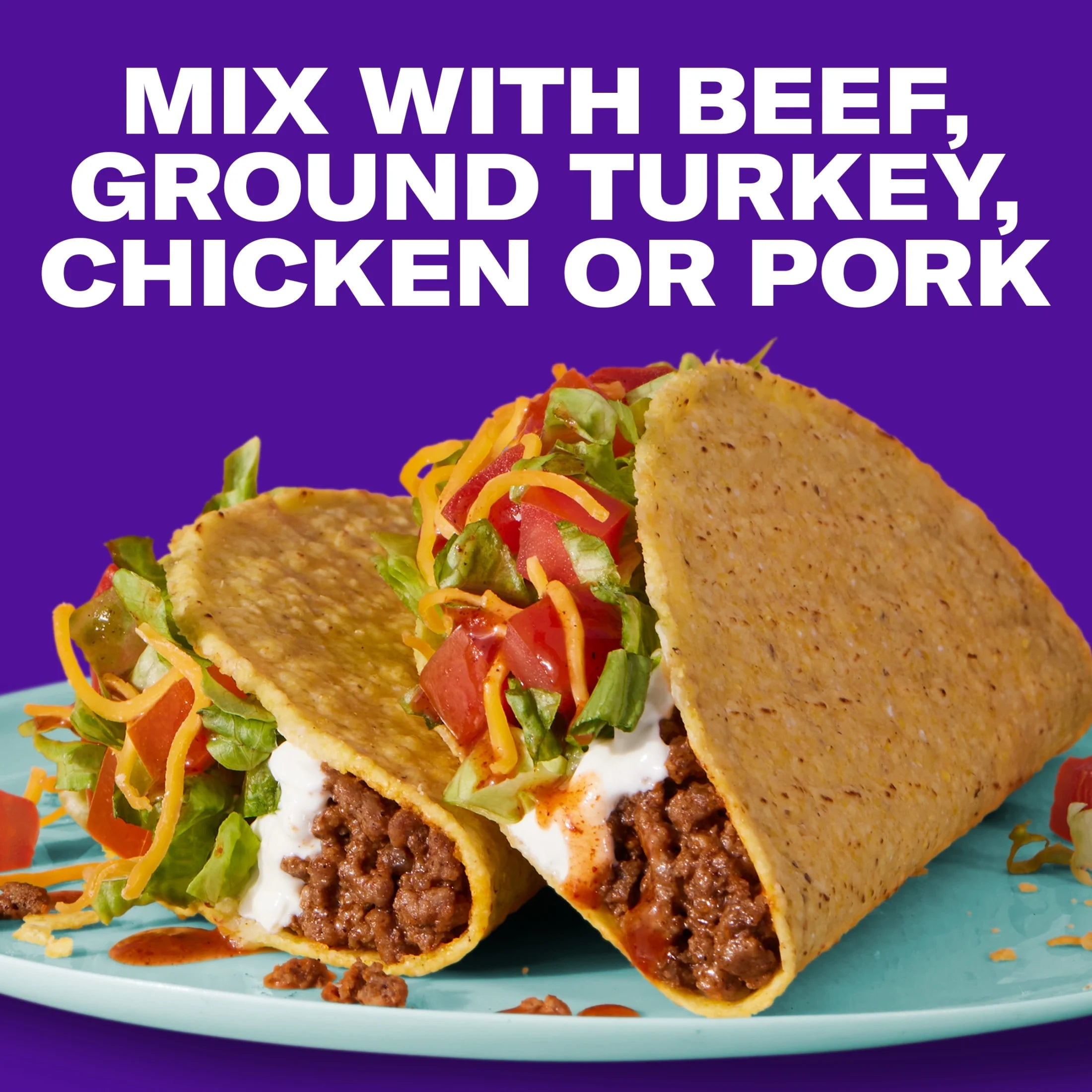 (4 pack) Taco Bell Original Taco Seasoning Mix, 1 oz Packet