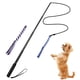 thumbnail image 3 of Varita extensible para perros, juguete interactivo para perseguir cachorros Negro 89cm, 3 of 9