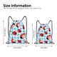 thumbnail image 2 of Fotbe Flowers and Lady Bugs Bolsa Mochila con Cordón Estampada, Bolsa de Gimnasio Deportiva, Bolsa Cinch, Bolsa con Cordón para Hombres y Mujeres-Small, 2 of 6