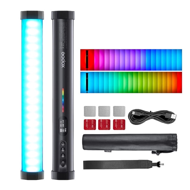 Tubo de luz Godox TL30 RGB a todo color CRI 97 TLCI 99 8W