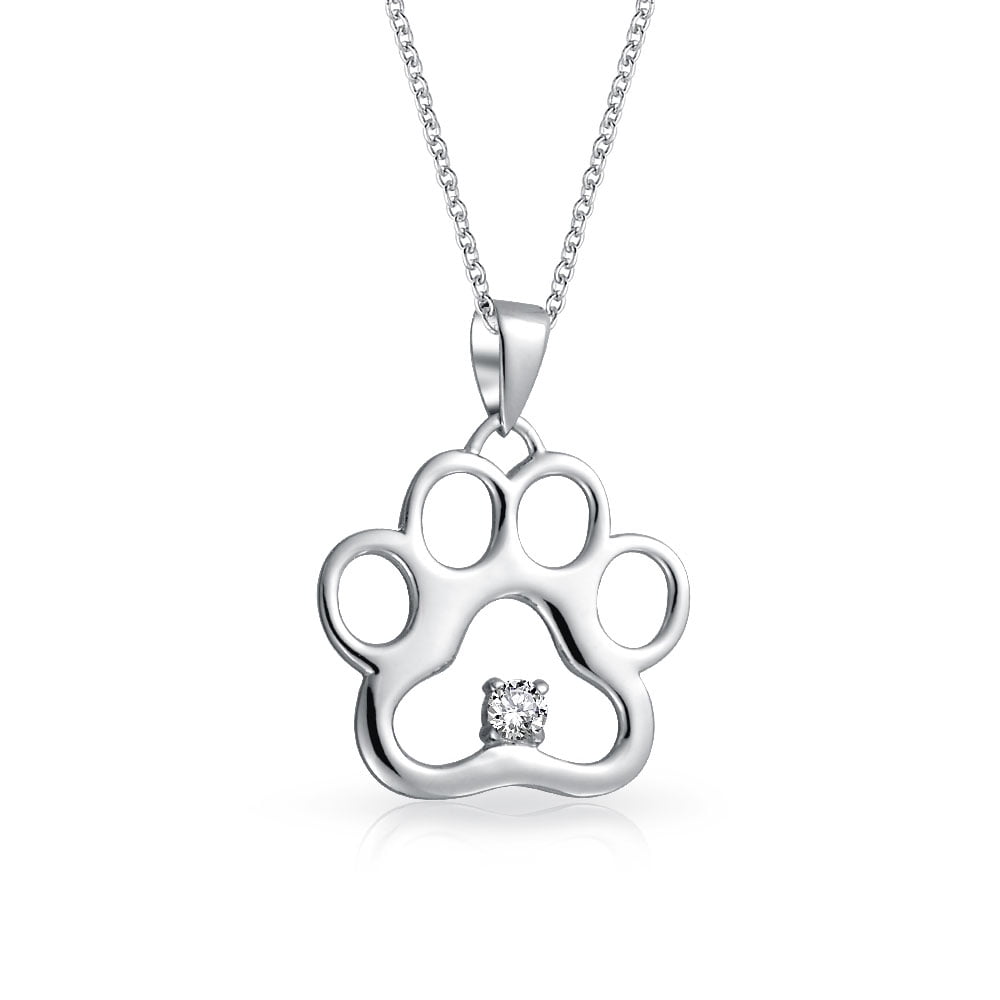 puppy pendant necklace