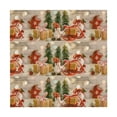 thumbnail image 6 of Wukai Holiday Christmas Stars Waterproof Tablecloth for Kitchen Dining, Fits Square Tables for 2-4 Seats -54"x54", 6 of 7