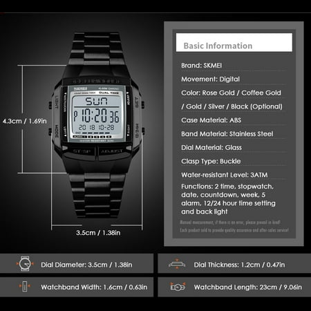 Skmei watch change to 24 best sale hours
