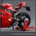 thumbnail image 3 of 1/9 Panigale V4S Alloy Racing Motorcycle Diecasts Metal Street Sports Motorcycle Model Simulation With Light Childrens Toys Gift, 3 of 6