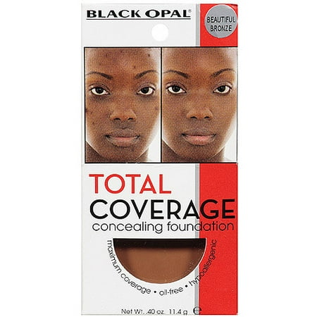 Black Opal Total Coverage Concealing Foundation, Beautiful Bronze, 0.40