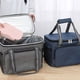 thumbnail image 3 of Naiovety Bolsa de almuerzo térmica para mantener los alimentos frescos y deliciosos de gran capacidad. Bolsas de almuerzo térmicas portátiles Organizadores de utensilios de cocina azul oscuro, 3 of 6