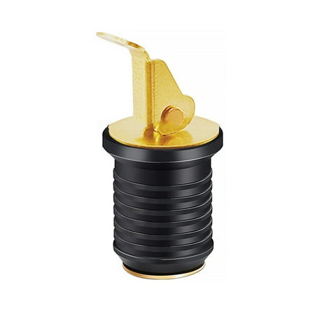 Redempat Adjustable Snap-handle Drain Stopper Brass Rubber Rotating ...