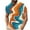 Multicolour, variant on Styesk T Shirts for Man Men's Summer Button Printed Short Sleeved Lapel Top