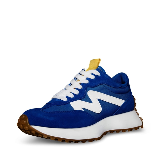 Zapatilla Steve Madden Campo azul de gamuza, nylon, malla para mujer 37EU