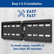 onn Outdoor Tilt Tv Wall Mount for 37-90,Tilts +12/-12 Degrees
