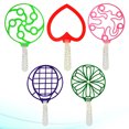 thumbnail image 4 of CIMAXIC Bubble Stick 5pcs Bubble Blowing Bars Plastic Bubble Maker Assorted Bubbling Tools Handheld Bubbling Sticks for Kids Children,9.84"X7.09"X0.08", 4 of 4