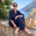 thumbnail image 6 of Cushionaire Lido Slingback Sandals for Women, Casual Open Toe Slip-On Design with Cushioned Footbed, 6 of 14