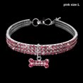 thumbnail image 1 of CAROOTU Chien Chien Chiot Collier Cou Sangle Boucle Forme d'Os Pendentif Sécurité Cadeau de Mode, 1 of 6