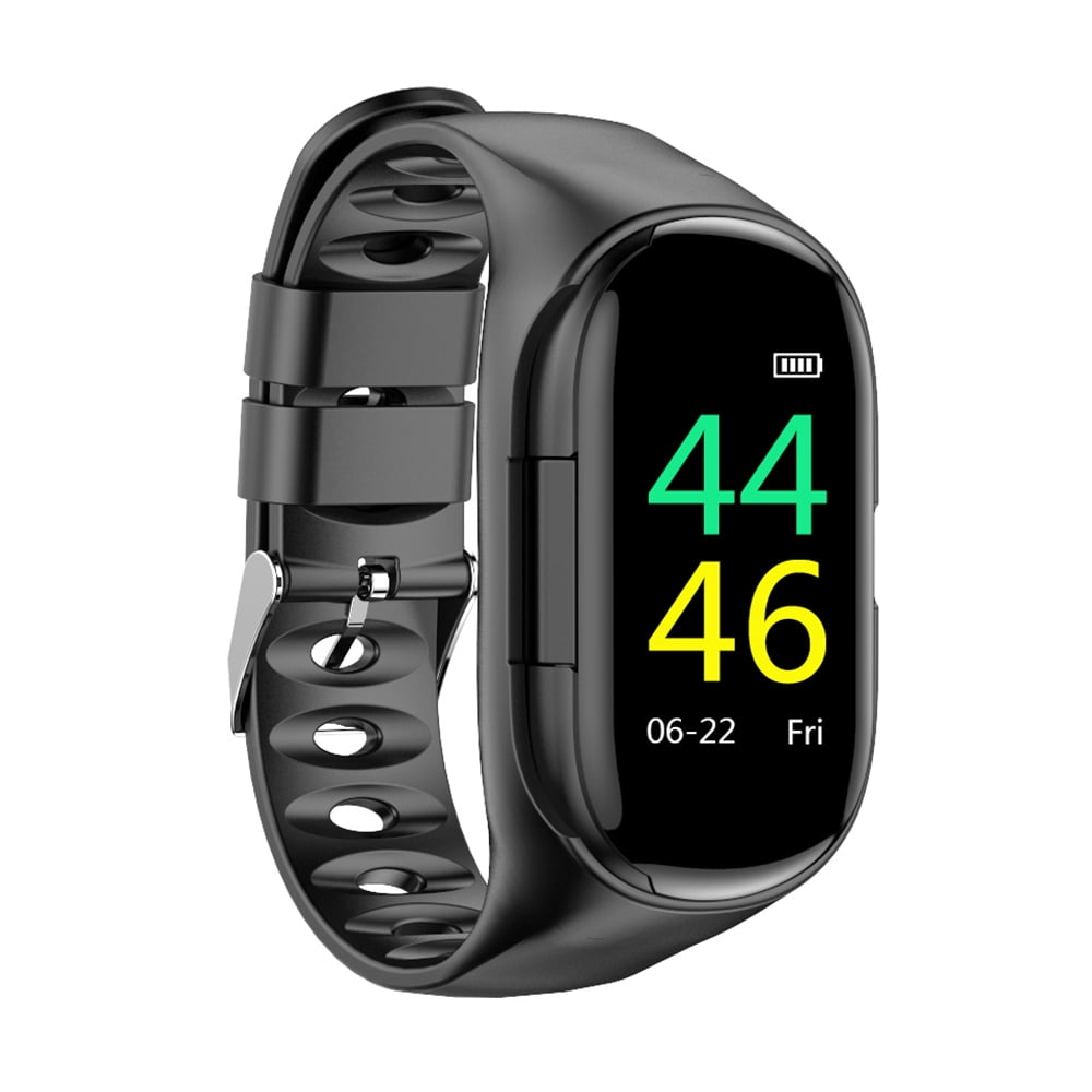 Smart Watch with TWS Earbuds Fitness Tracker True Wireless Headphones