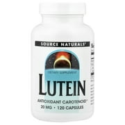 Source Naturals Lutein, 20 mg, 120 Capsules