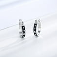 thumbnail image 5 of Midir&Etain Sun and Moon Earrings 925 Sterling Silver Star Hoop Huggie Earrings Hypoallergenic Moon Sun Star Jewelry Mothers Day Gifts for Women, 5 of 7