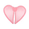 thumbnail image 3 of Disfraz de princesa con alas de corazón para San Valentín, peluche rosa para decoración de fotos Adorno de peluche de conejito, 3 of 9