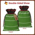 thumbnail image 2 of Rocae American Football Field2 Print Christmas Drawstring Linen Gift Bag with Drawstrings Treat Bag Goody Present Bags for Christmas Party Favor, 2 of 8