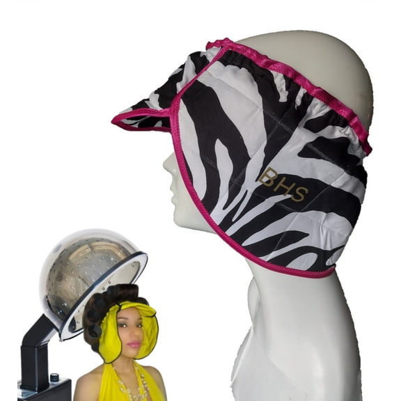 Hairdryer Beauty Heat Shield Complete Protection from Hot Hair Dryers and Hair Steamers (Pink Safari)