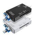 thumbnail image 2 of Lector de Tarjetas 6 en 1 USB 3.0 OTG para Lectores de Tarjetas Secure Digital/TF Adaptador Divisor para Computadora de TeléFono MóVil-Blanco, 2 of 10