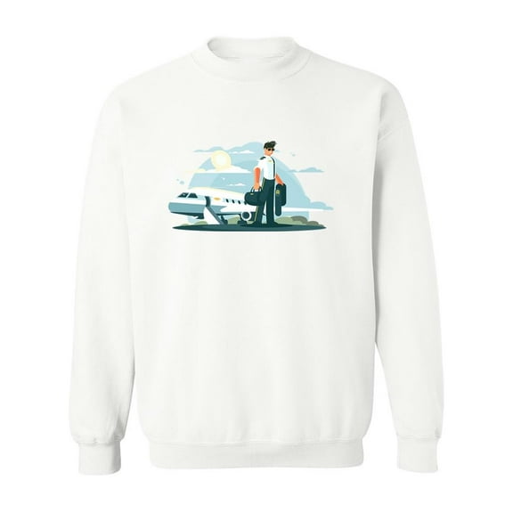Pilot Lifestyle Sweatshirt Men -Image by Shutterstock, Male Small