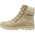 thumbnail image 3 of Women's Cliffs by White Mountain Kelsie Side Zip Boot Natural Textile 5 M, 3 of 6