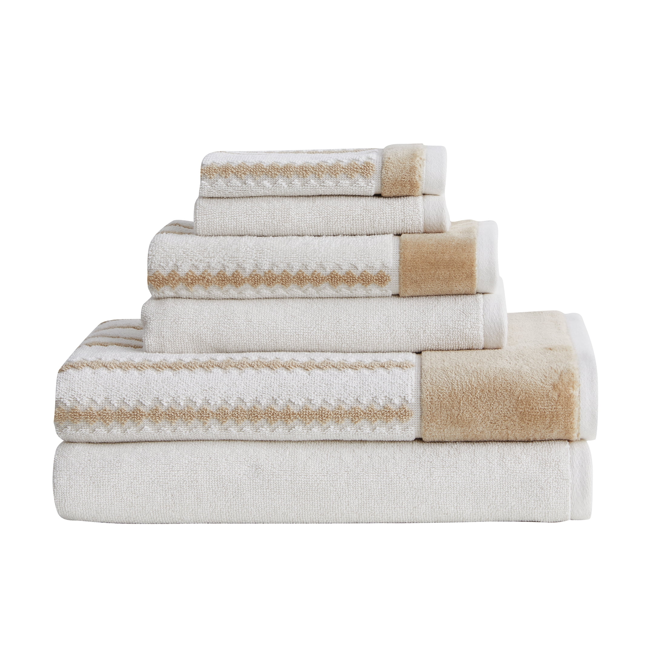 egyptian cotton wedding gift 6 piece towel set Personalised 2 tier towel cake 