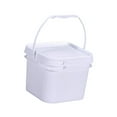 thumbnail image 4 of Pintar el agua de la cubeta de agua puede organizador portátil de bañera contenedor de cubo de almacenamiento de alimentos para proyectos de manejo de 2.5L, 4 of 8