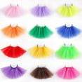 thumbnail image 2 of Girls Tutu Ballet Princess Tutus Dance Costume Party Toddler Kids Mini Skirts, 2 of 5
