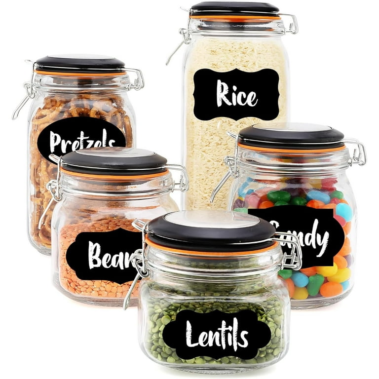 EatNeat 4 pc Round Glass Food Storage Containers With Lids
